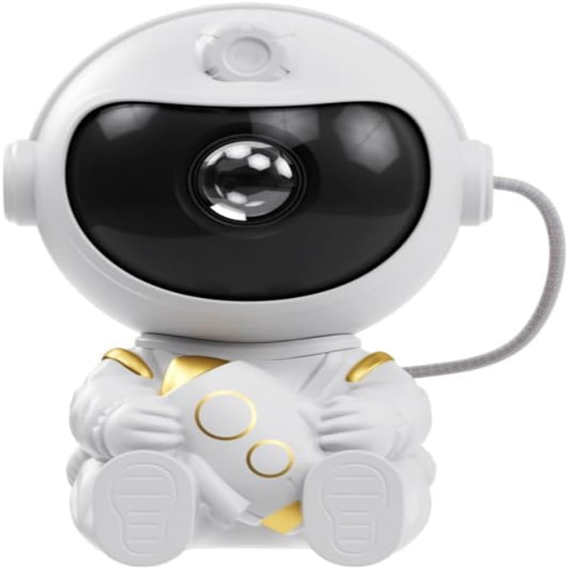 Astronaut LED Galaxy Star Projector Night Light – Starry Sky Lamp for Bedroom, Kids Room & Home Decor