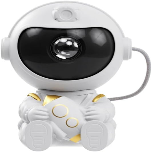 Astronaut LED Galaxy Star Projector Night Light – Starry Sky Lamp for Bedroom, Kids Room & Home Decor