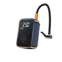 Wireless Electric Tire Inflator – Portable Air Compressor with Digital Display & LED Light