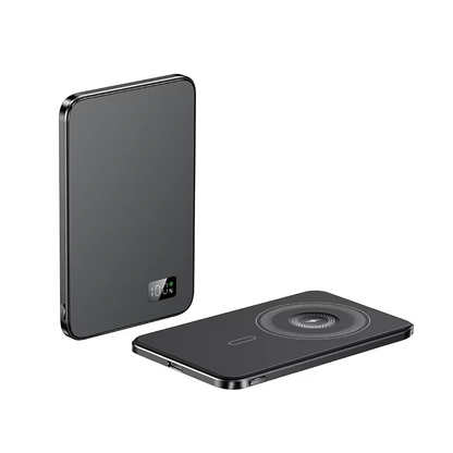 Ultra-Slim Qi2.1 Magnetic Wireless Power Bank 5000mAh / 10000mAh – 15W Wireless & 20W PD Fast Charging