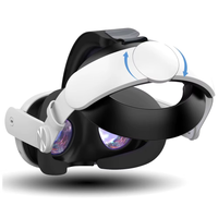 Adjustable Elite Head Strap for Meta Quest 2 / 3 / 3S – Enhanced Comfort Replacement Strap, Flip-Up Design VR Accessory