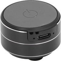 Mini Bone Conduction Bluetooth Speaker with Suction Mount – Vibration Resonance Audio, Portable & Wearable Design