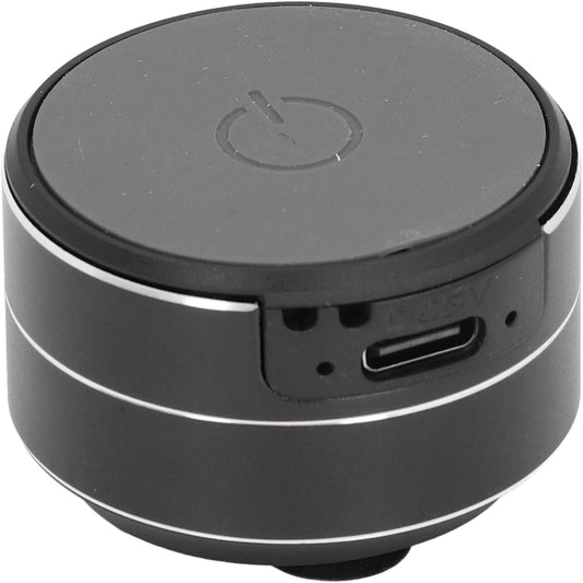 Mini Bone Conduction Bluetooth Speaker with Suction Mount – Vibration Resonance Audio, Portable & Wearable Design