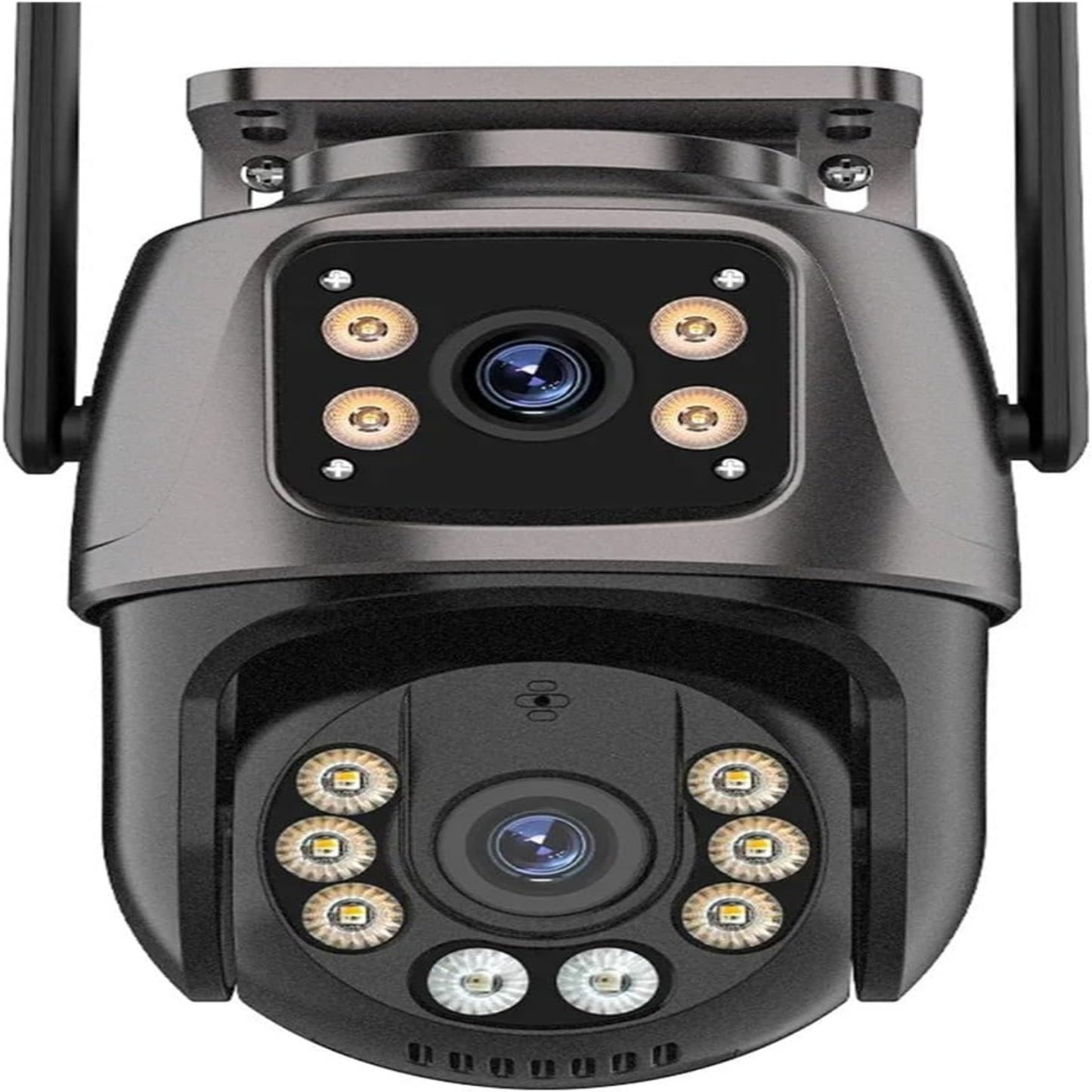 8MP Dual Lens Outdoor WiFi PTZ Camera – AI Auto Tracking, Night Vision, Two-Way Audio