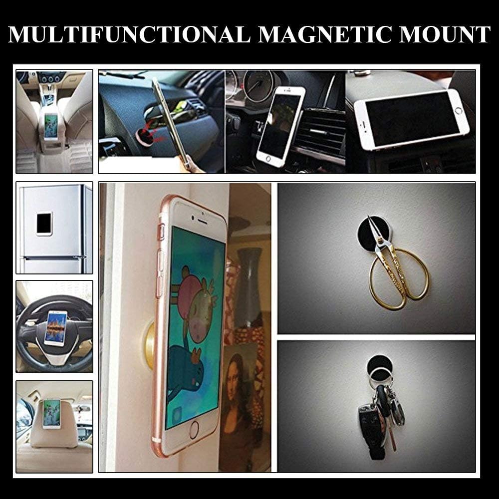 Universal Magnetic Car Phone Holder – Slim Dashboard & Wall Mount