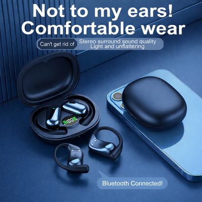 AI Translator Bluetooth Earbuds – Real-Time 144 Languages Translation, Wireless Charging Case, Long Battery Life
