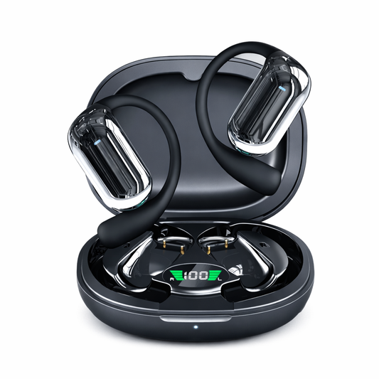 AI Translator Bluetooth Earbuds – Real-Time 144 Languages Translation, Wireless Charging Case, Long Battery Life