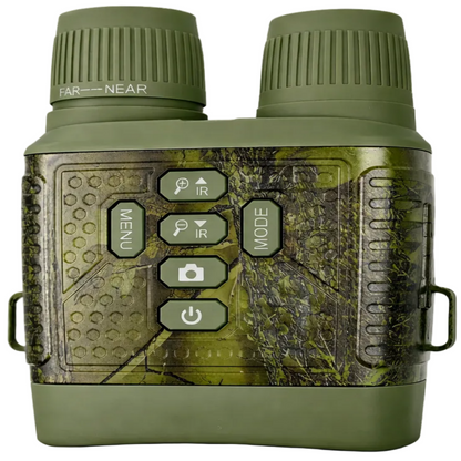 3" Screen Night Vision Binoculars – 2.5K Digital Display, 6X Zoom, Infrared & Tactical Light, Rechargeable 2000mAh