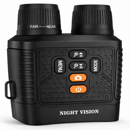 3" Screen Night Vision Binoculars – 2.5K Digital Display, 6X Zoom, Infrared & Tactical Light, Rechargeable 2000mAh