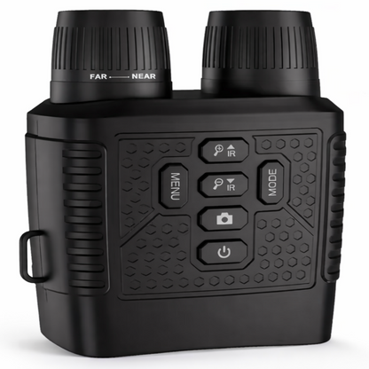 3" Screen Night Vision Binoculars – 2.5K Digital Display, 6X Zoom, Infrared & Tactical Light, Rechargeable 2000mAh