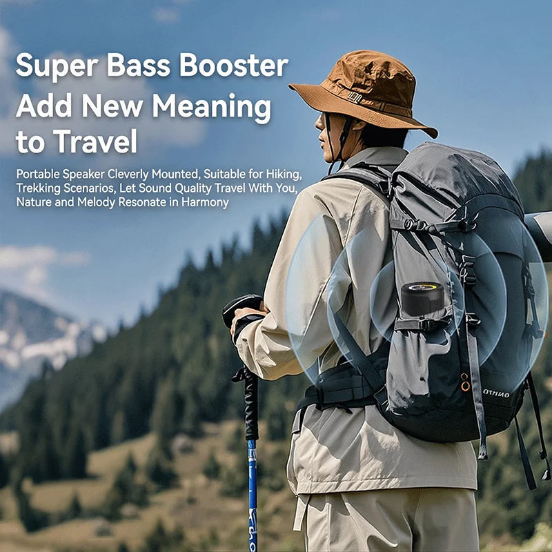 Portable Bluetooth Speaker with LED Lights – Wireless Outdoor Speaker