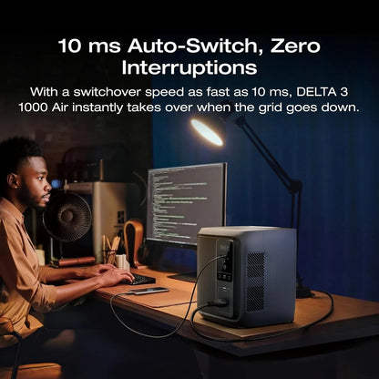 Portable Power Station DELTA 3 1000 Air – 960Wh LiFePO₄